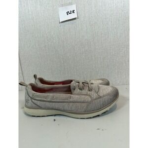 Skechers Shoes Women 11 Gray Microburst Topnotch Slip On Sneaker Flats 23317W